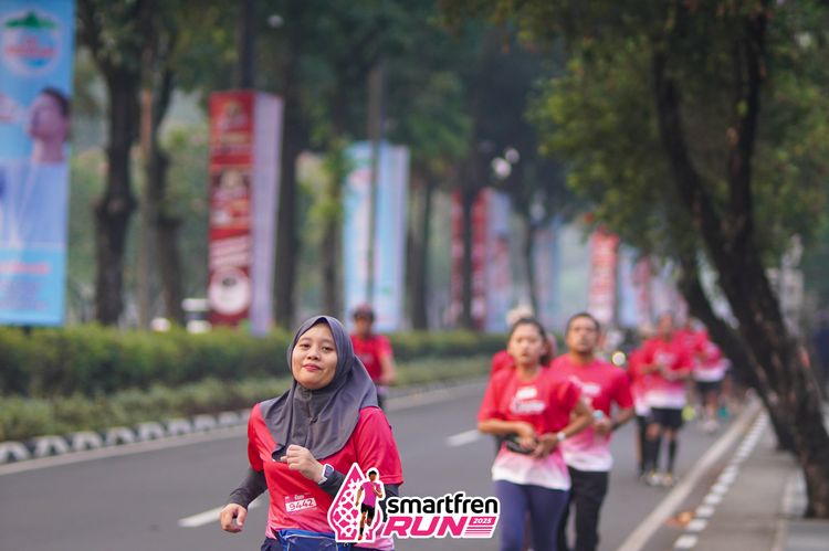 Race photo from Shakeout Run - Smartfren Run