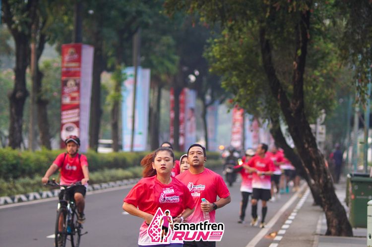 Race photo from Shakeout Run - Smartfren Run