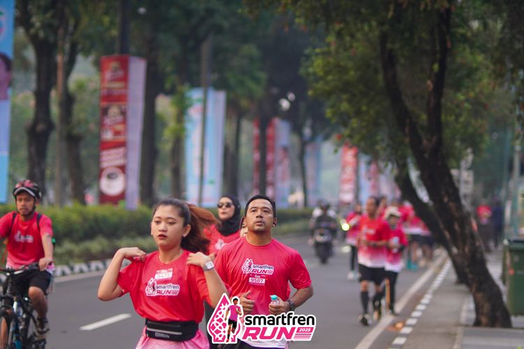 Race photo from Shakeout Run - Smartfren Run