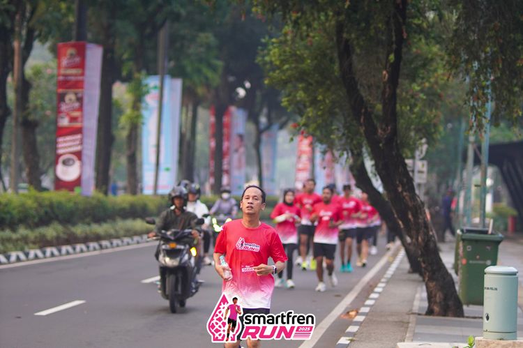Race photo from Shakeout Run - Smartfren Run