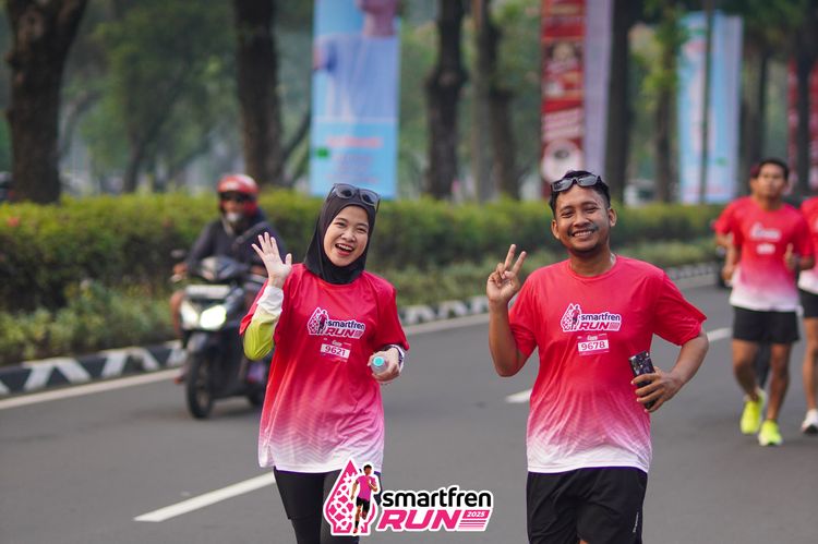 Race photo from Shakeout Run - Smartfren Run