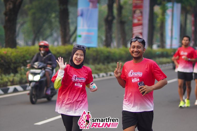 Race photo from Shakeout Run - Smartfren Run