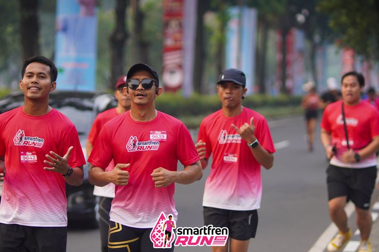 Race photo from Shakeout Run - Smartfren Run