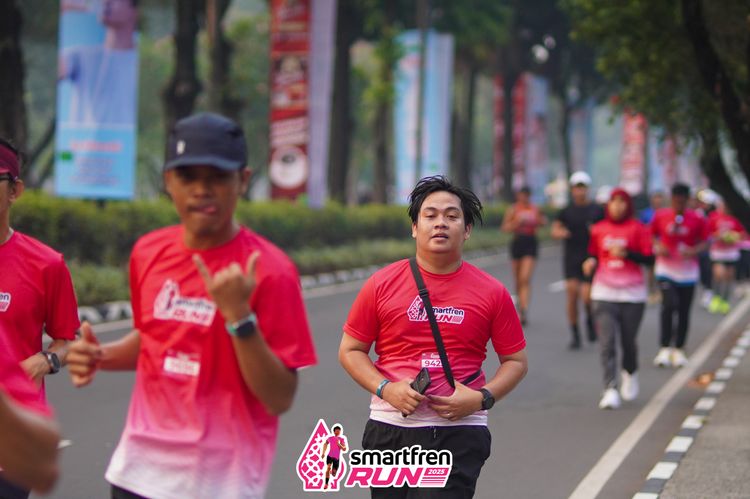 Race photo from Shakeout Run - Smartfren Run