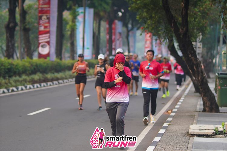 Race photo from Shakeout Run - Smartfren Run