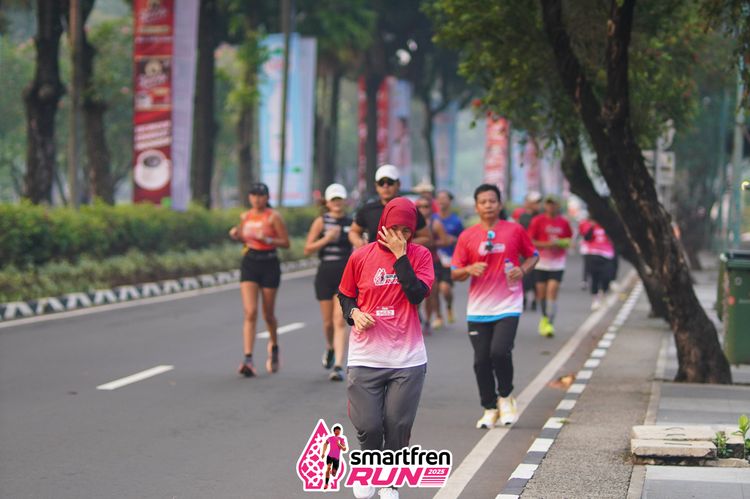 Race photo from Shakeout Run - Smartfren Run