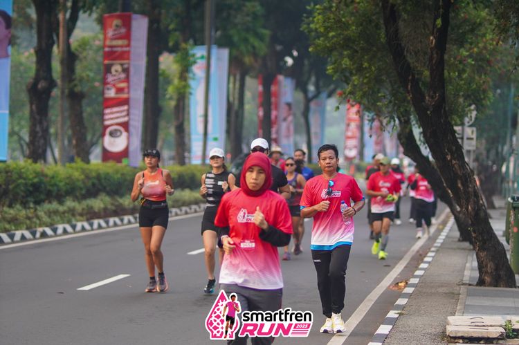 Race photo from Shakeout Run - Smartfren Run