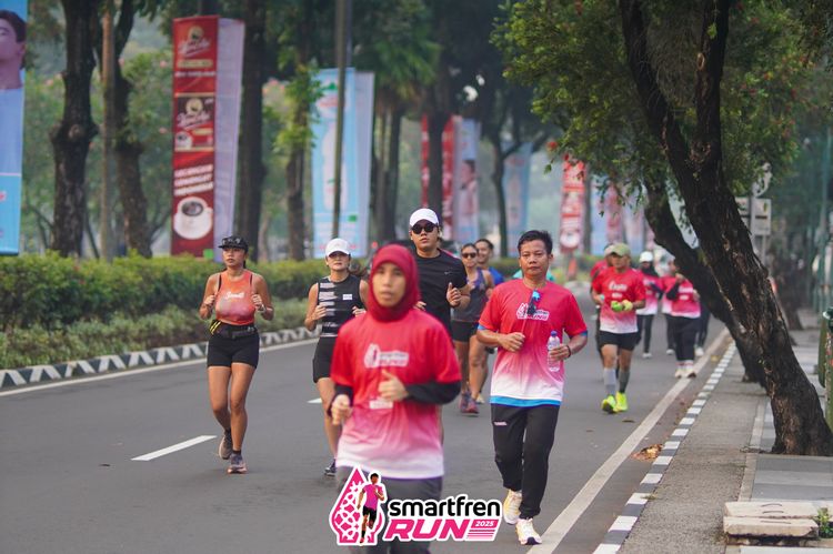 Race photo from Shakeout Run - Smartfren Run