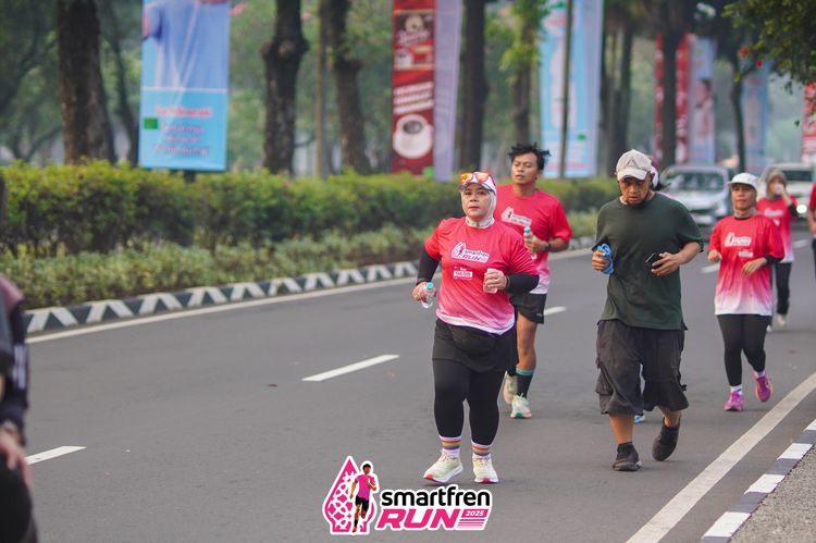 Race photo from Shakeout Run - Smartfren Run