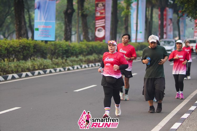 Race photo from Shakeout Run - Smartfren Run