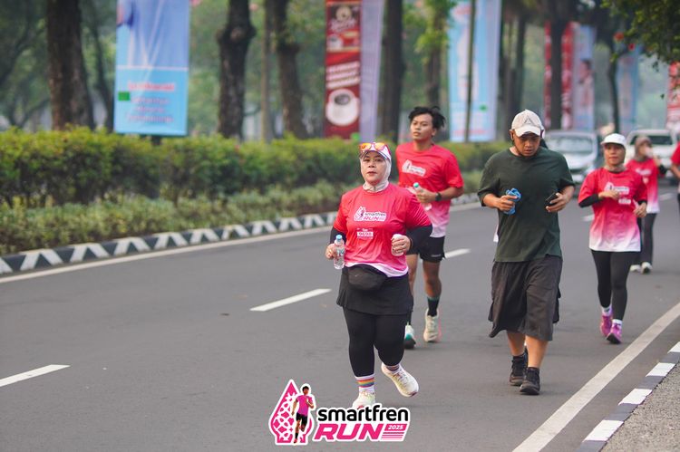 Race photo from Shakeout Run - Smartfren Run