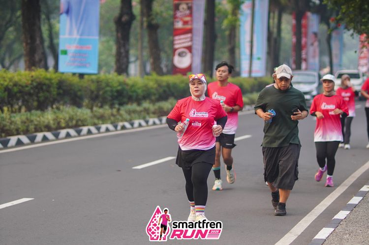 Race photo from Shakeout Run - Smartfren Run