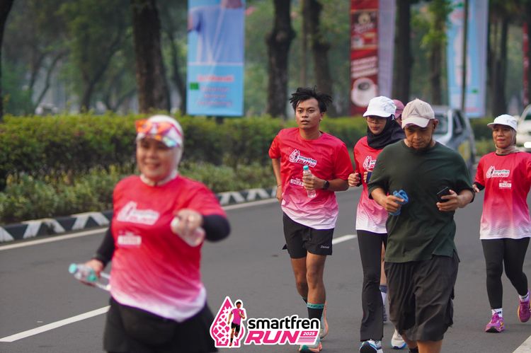 Race photo from Shakeout Run - Smartfren Run
