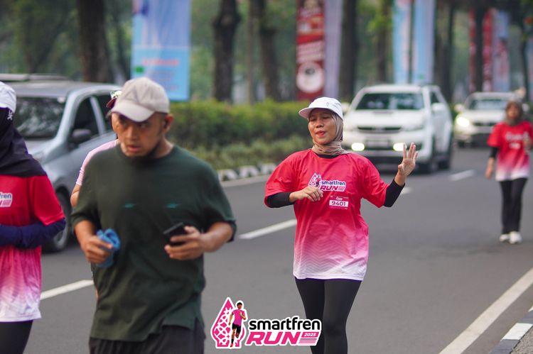 Race photo from Shakeout Run - Smartfren Run