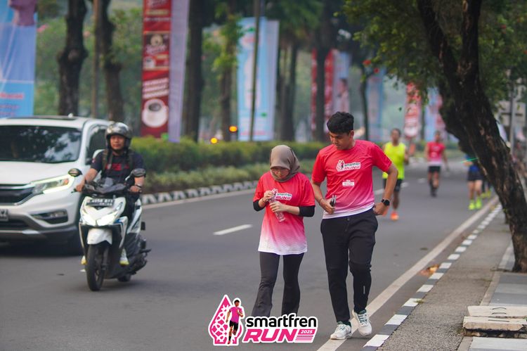 Race photo from Shakeout Run - Smartfren Run