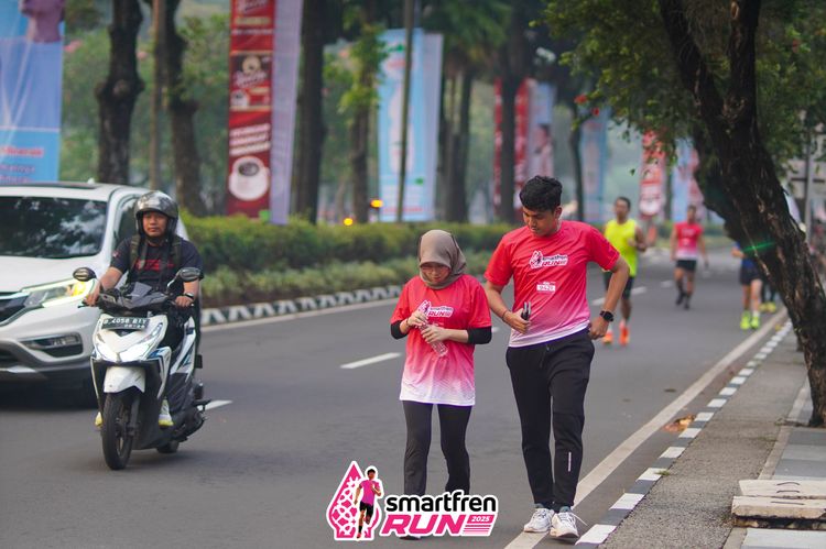 Race photo from Shakeout Run - Smartfren Run