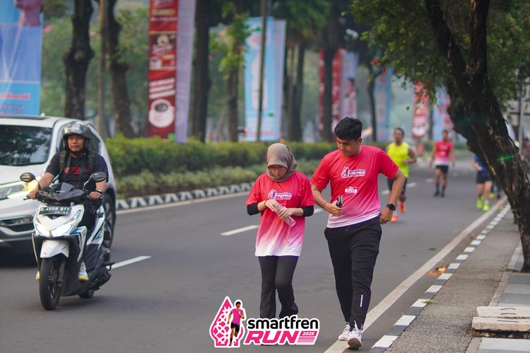 Race photo from Shakeout Run - Smartfren Run