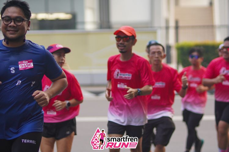 Race photo from Shakeout Run - Smartfren Run