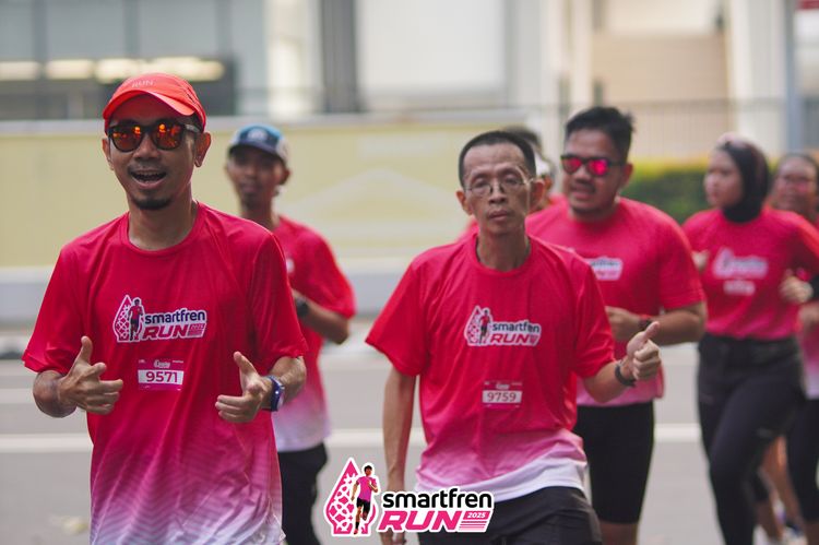 Race photo from Shakeout Run - Smartfren Run