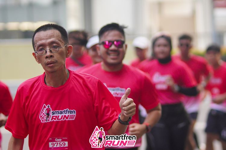 Race photo from Shakeout Run - Smartfren Run