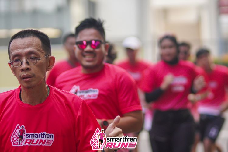 Race photo from Shakeout Run - Smartfren Run