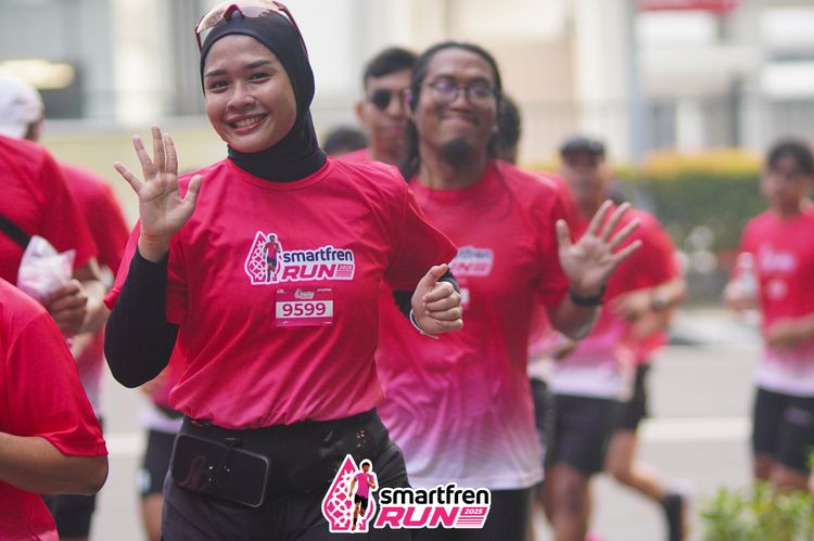 Race photo from Shakeout Run - Smartfren Run