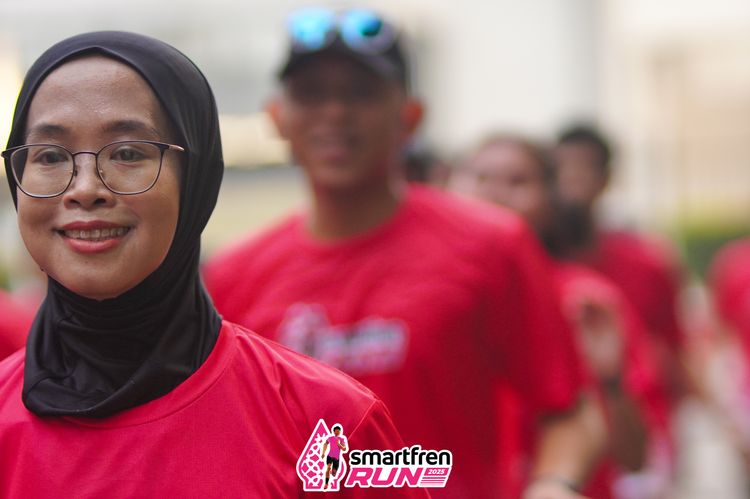 Race photo from Shakeout Run - Smartfren Run