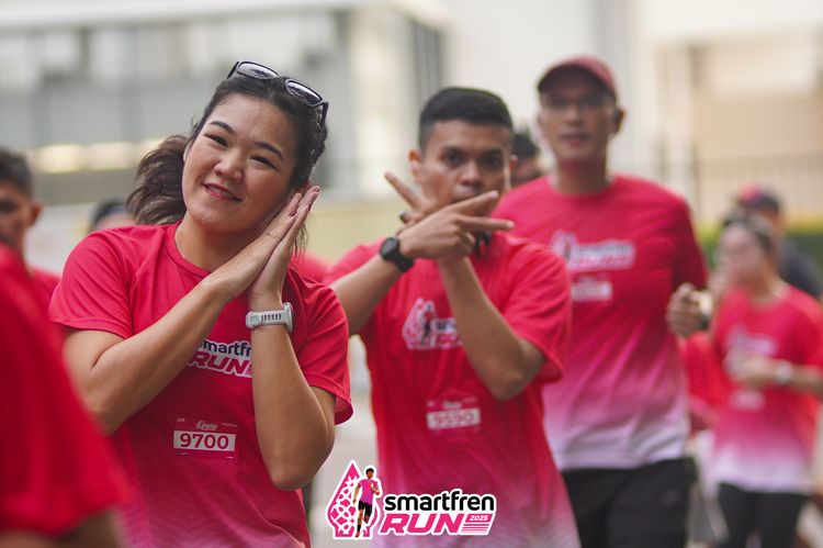 Race photo from Shakeout Run - Smartfren Run
