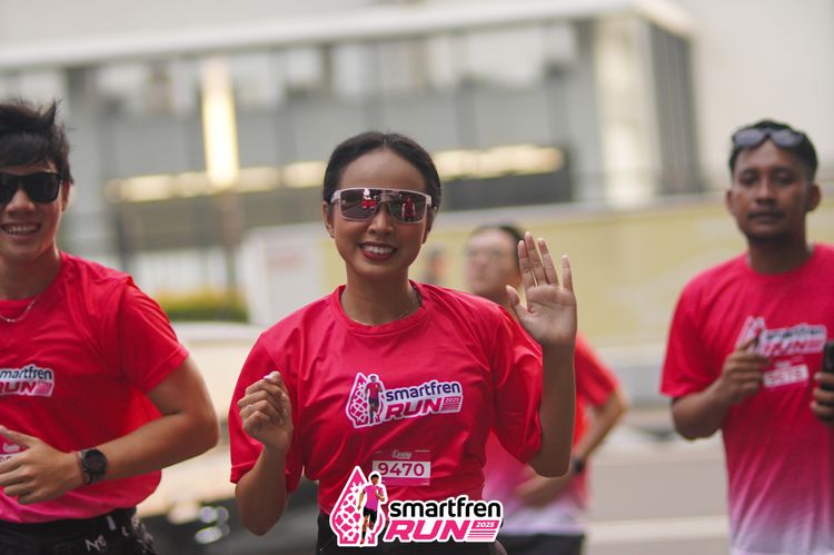 Race photo from Shakeout Run - Smartfren Run
