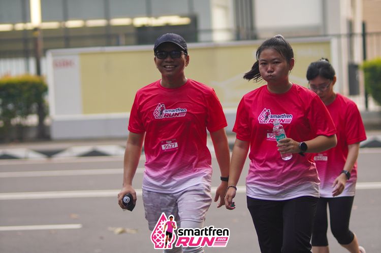 Race photo from Shakeout Run - Smartfren Run