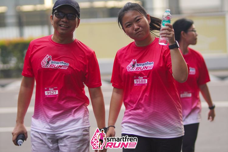 Race photo from Shakeout Run - Smartfren Run