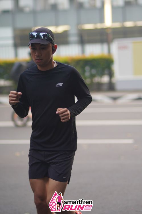 Race photo from Shakeout Run - Smartfren Run