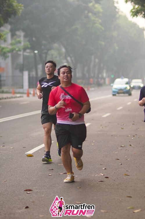 Race photo from Shakeout Run - Smartfren Run