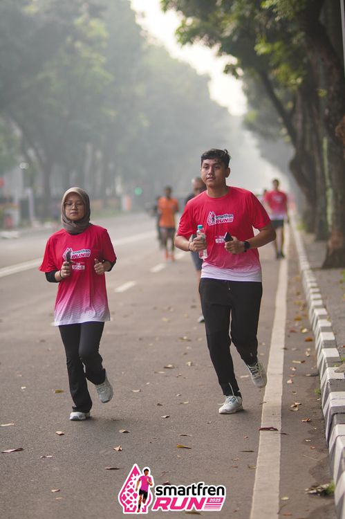 Race photo from Shakeout Run - Smartfren Run