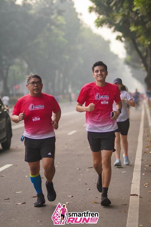 Race photo from Shakeout Run - Smartfren Run