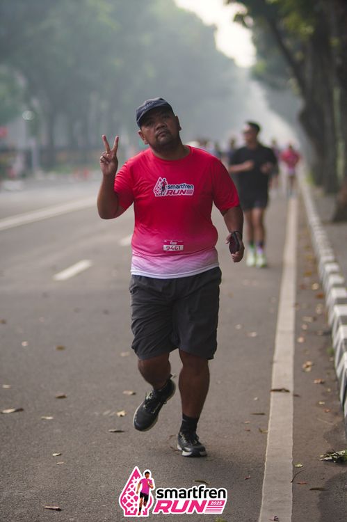 Race photo from Shakeout Run - Smartfren Run