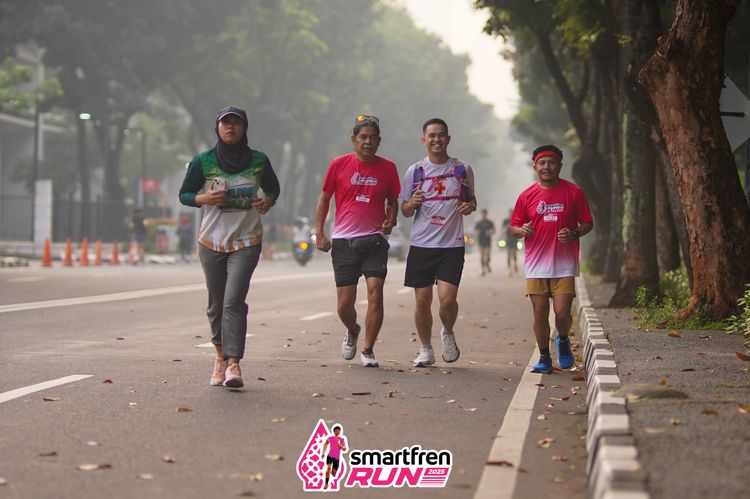 Race photo from Shakeout Run - Smartfren Run