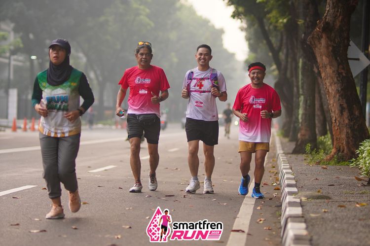 Race photo from Shakeout Run - Smartfren Run