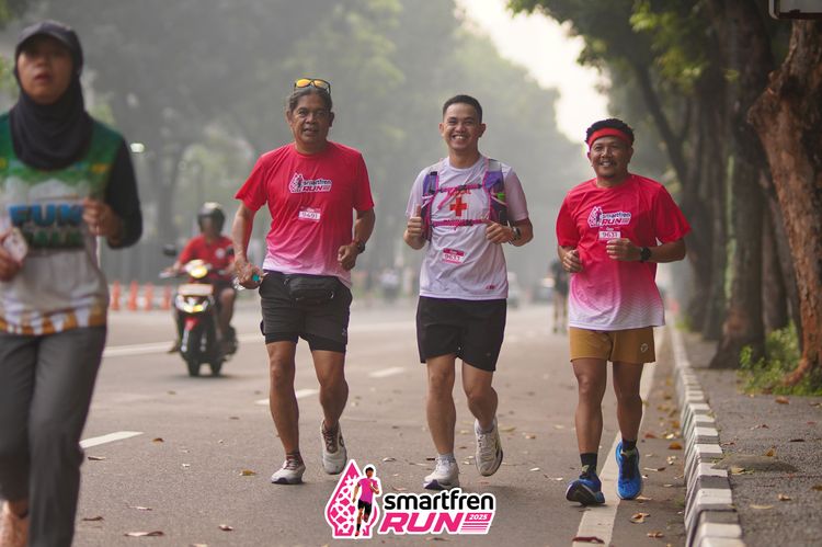 Race photo from Shakeout Run - Smartfren Run