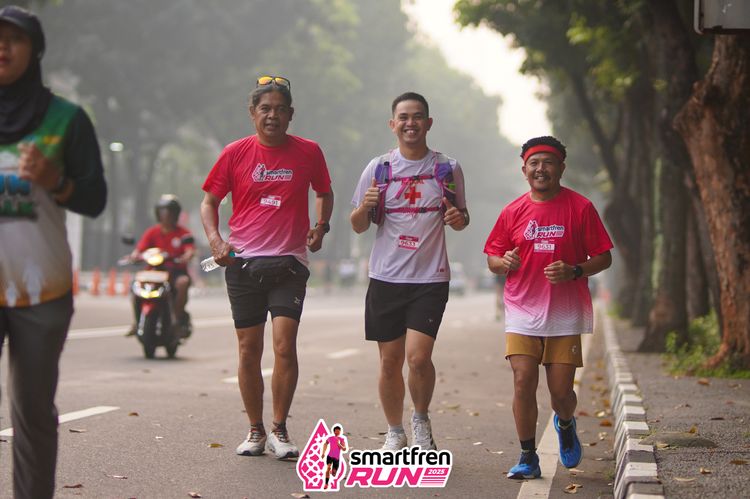 Race photo from Shakeout Run - Smartfren Run