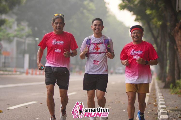 Race photo from Shakeout Run - Smartfren Run