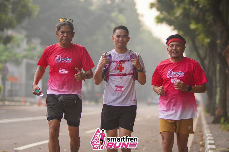 Race photo from Shakeout Run - Smartfren Run