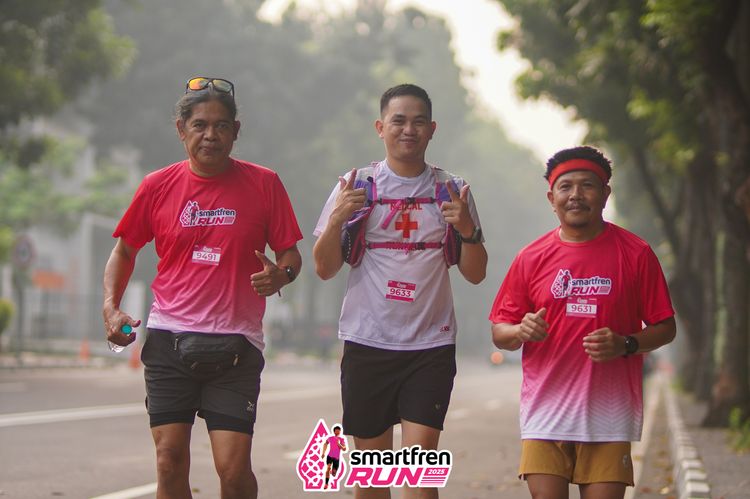 Race photo from Shakeout Run - Smartfren Run