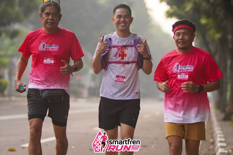Race photo from Shakeout Run - Smartfren Run