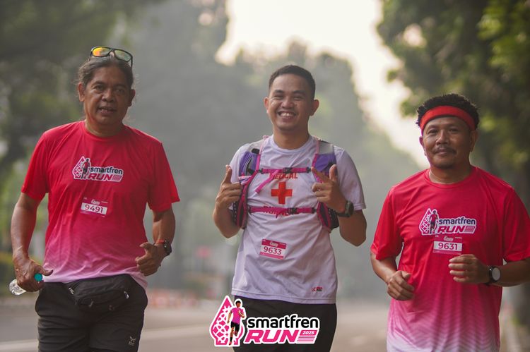 Race photo from Shakeout Run - Smartfren Run