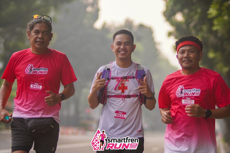 Race photo from Shakeout Run - Smartfren Run