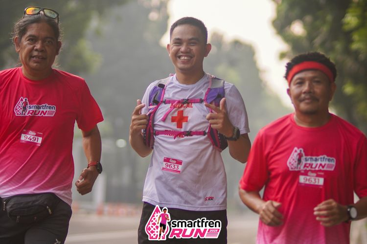 Race photo from Shakeout Run - Smartfren Run
