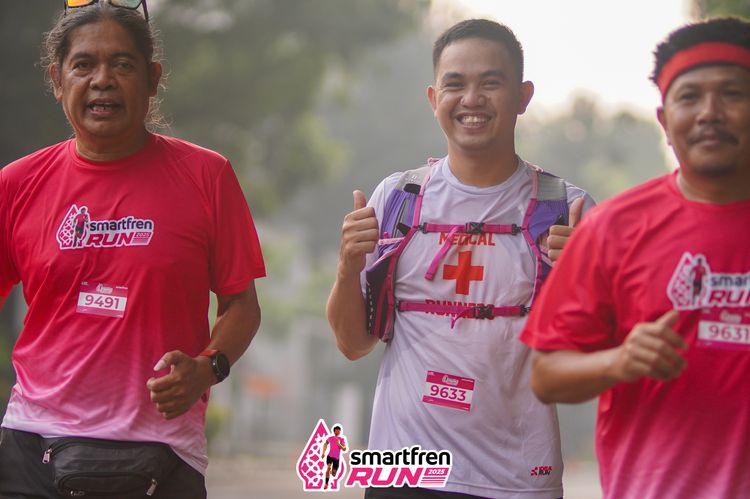 Race photo from Shakeout Run - Smartfren Run