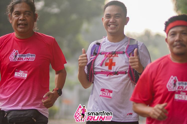 Race photo from Shakeout Run - Smartfren Run