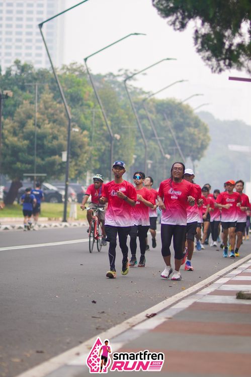 Race photo from Shakeout Run - Smartfren Run